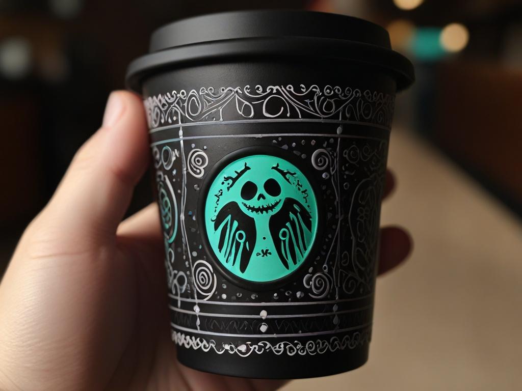 Nightmare before christmas starbucks cup photo